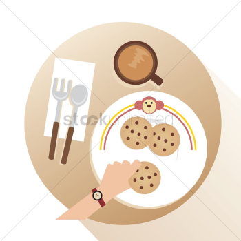 A plate with coffee A plate with coffee