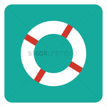 A rescue buoy A rescue buoy