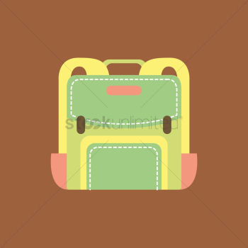 A school bag A school bag