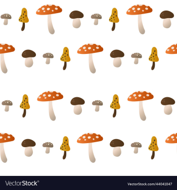a set of various autumn mushrooms multicolored a set of various autumn mushrooms multicolored