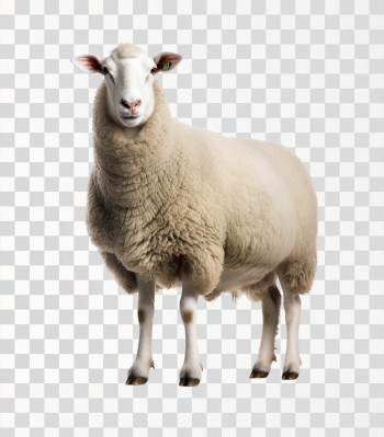 A Sheep - PNG transparent background