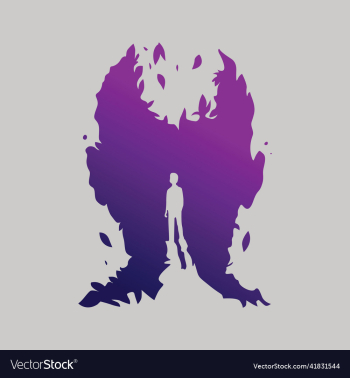 a silhouette of person a silhouette of person