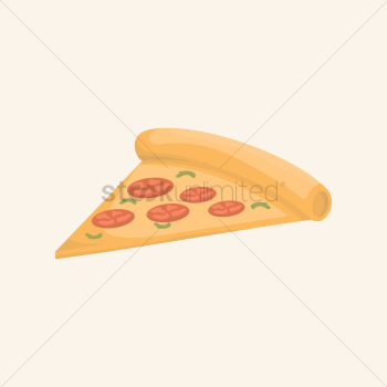 A slice of pizza