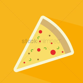 A slice of pizza