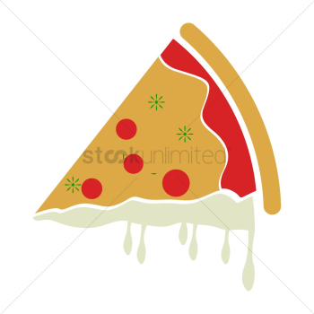 A slice of pizza