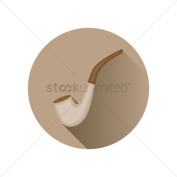 A smoking pipe A smoking pipe