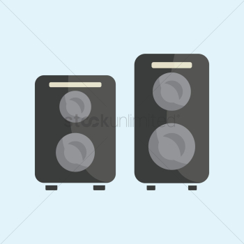 A speaker A speaker