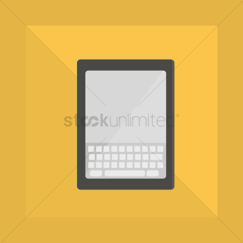 A tablet computer