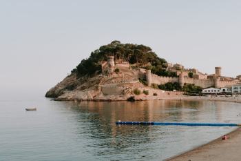A Village Fortress In A Rocky Island A Village Fortress In A Rocky Island
