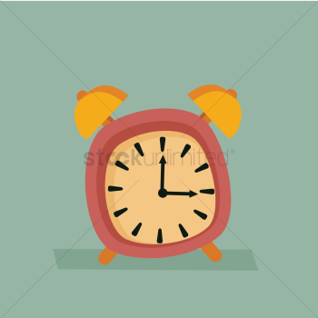 A vintage alarm clock A vintage alarm clock