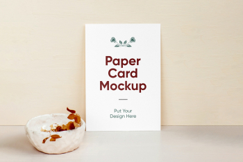 A4 Paper PSD Mockup per card mockup put your design here A4 Paper PSD Mockup per card mockup put your design here