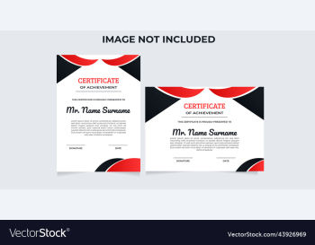 a4 portrait and landscape size for certificate