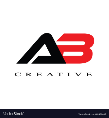ab letter logo design letter logo design template ab letter logo design letter logo design template
