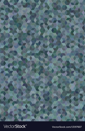 Abstract 3d cube mosaic pattern background vector image Abstract 3d cube mosaic pattern background vector image