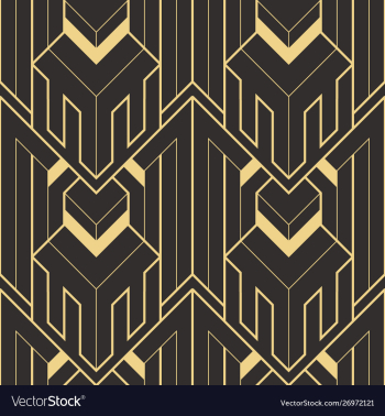 Abstract art deco geometric pattern 63 vector image Abstract art deco geometric pattern 63 vector image