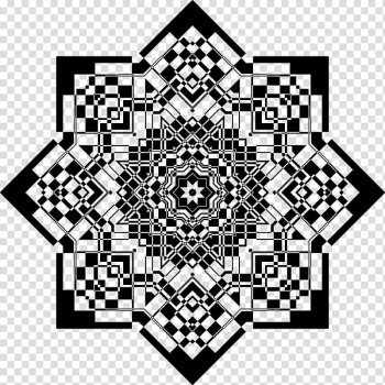 Abstract art Geometric abstraction, fractal geometry transparent background PNG clipart