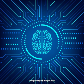 Abstract artificial intelligence background Abstract artificial intelligence background