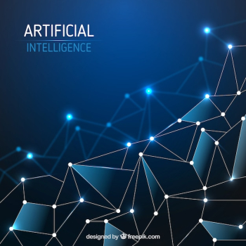 Abstract artificial intelligence template Abstract artificial intelligence template