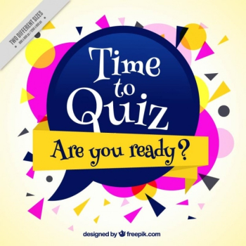 Abstract background of questionnaire with speech bubbles