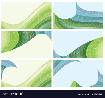 Abstract backgrounds set vector image Abstract backgrounds set vector image