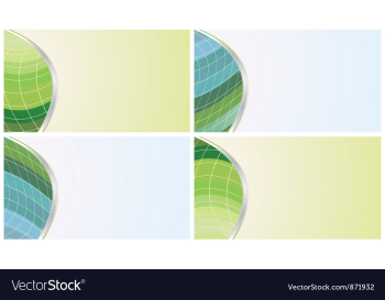 Abstract backgrounds set vector image Abstract backgrounds set vector image