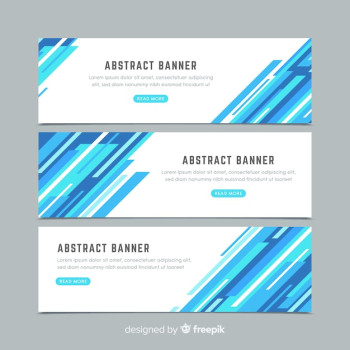 Abstract banner design Abstract banner design