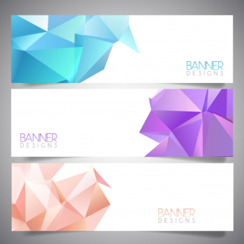 Abstract banner designs Abstract banner designs
