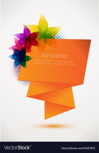 Abstract banner vector image Abstract banner vector image