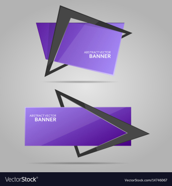 abstract banner with frame abstract banner with frame