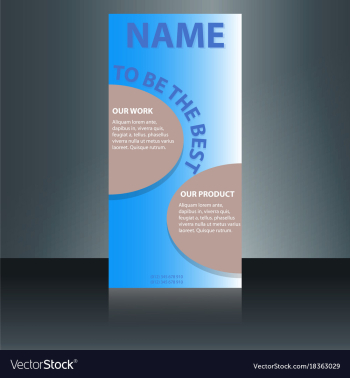 Abstract binder layout white a4 brochure cover vector image Abstract binder layout white a4 brochure cover vector image