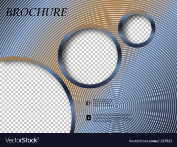 Abstract binder layout white a4 brochure cover vector image Abstract binder layout white a4 brochure cover vector image