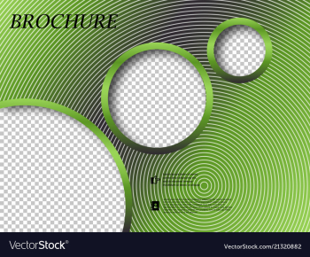 Abstract binder layout white a4 brochure cover vector image Abstract binder layout white a4 brochure cover vector image