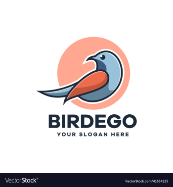 abstract bird logo design abstract bird logo design