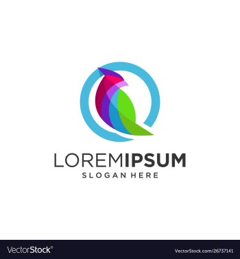 Abstract bird logo vector image Abstract bird logo vector image