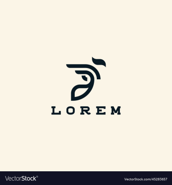 abstract bird simple line logo design logo abstract bird simple line logo design logo