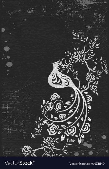 Abstract bird vector image Abstract bird vector image