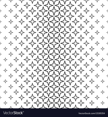 Abstract black and white thorn pattern background vector image Abstract black and white thorn pattern background vector image
