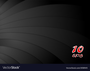 Abstract black waves background vector image Abstract black waves background vector image