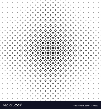 Abstract black white thorn pattern design vector image Abstract black white thorn pattern design vector image