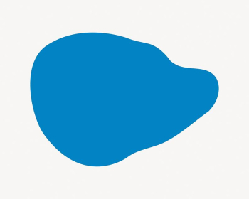 Abstract blue badge, blob shape | Free Vector - rawpixel Abstract blue badge, blob shape | Free Vector - rawpixel