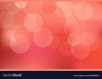 Abstract blur red colorful light bokeh defocused vector image