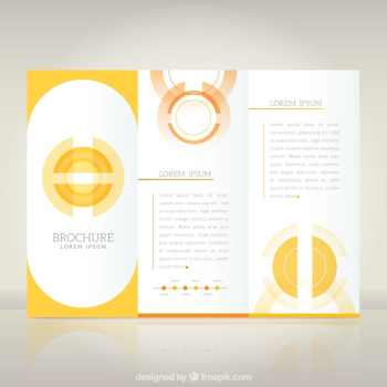 Abstract brochure template