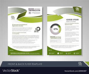 abstract business brochure