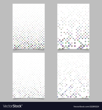 Abstract circle pattern background brochure vector image Abstract circle pattern background brochure vector image