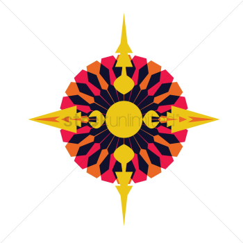 Abstract circular design Abstract circular design