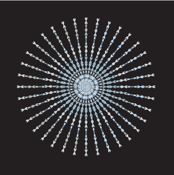 Abstract circular design Abstract circular design