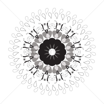 Abstract circular design Abstract circular design