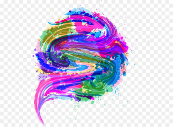 Abstract color circle Abstract color circle