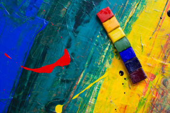 Abstract Color Painting Abstract Color Painting