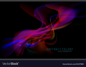 Abstract color shape scene vector image Abstract color shape scene vector image
